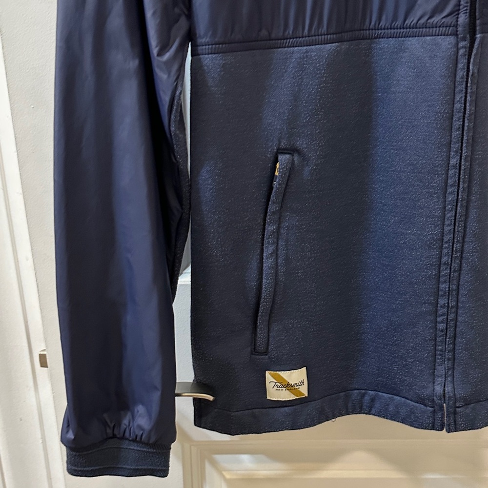 Tracksmith Dark Blue Running Jacket - Picture 4 of 7